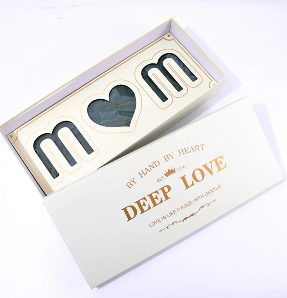 Caja floral "Love You Mom"