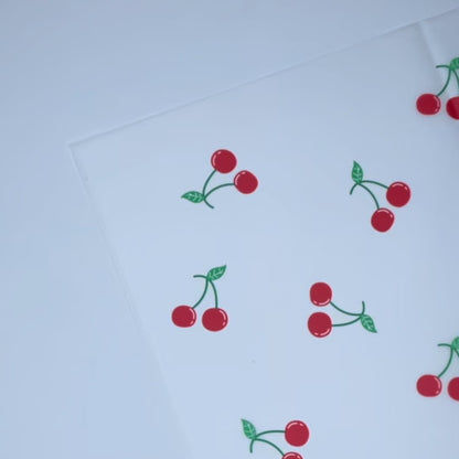 Cherry Floral Wrapping Paper