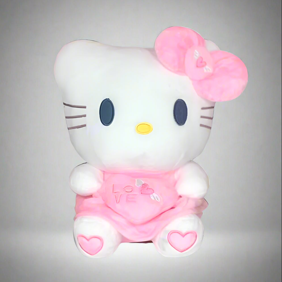 Pink Heart Hello Kitty Plushie