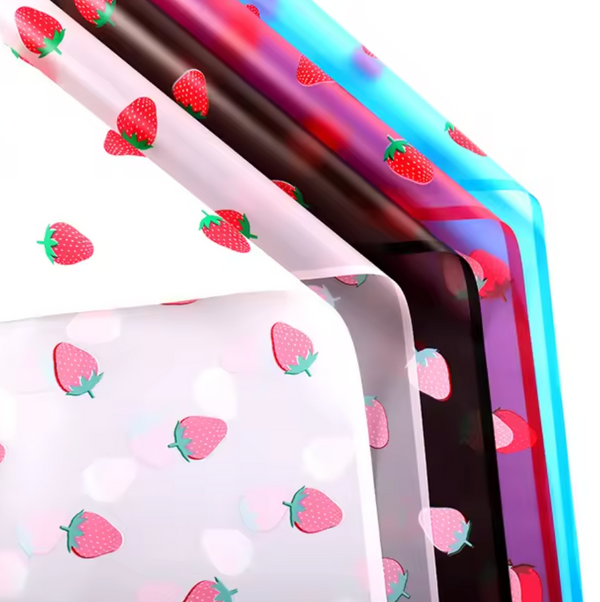 Strawberry Flower Wrapping Paper | Waterproof Bouquet Wrapping Paper