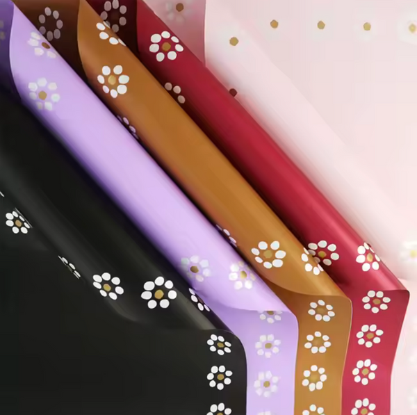 Barro Flower Wrapping Paper | Waterproof Floral Bouquet Wrapping Paper