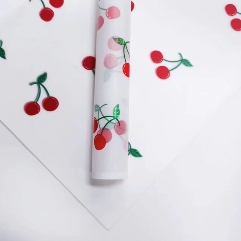 Cherry Floral Wrapping Paper