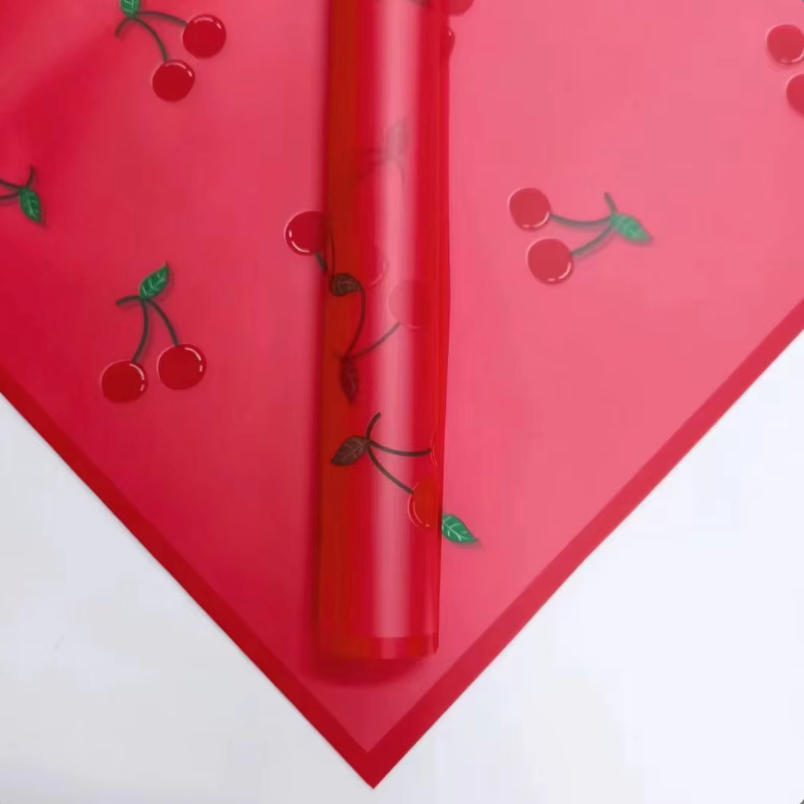 Cherry Floral Wrapping Paper