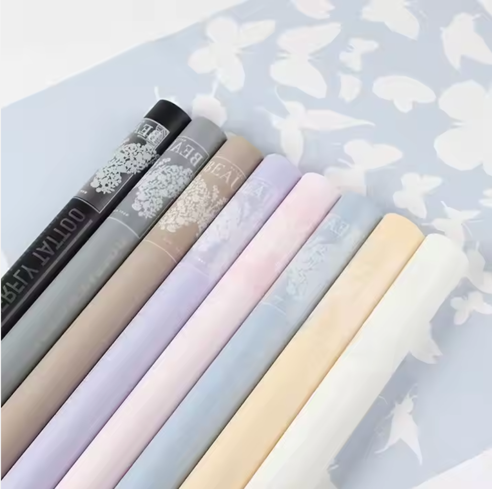 Butterfly Floral Wrapping Paper