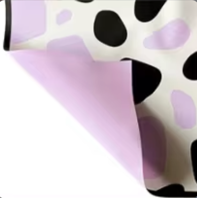 Cow Floral Wrapping Paper