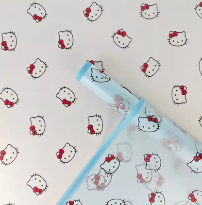 Hello Kitty Floral Wrapping Paper