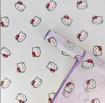 Hello Kitty Floral Wrapping Paper