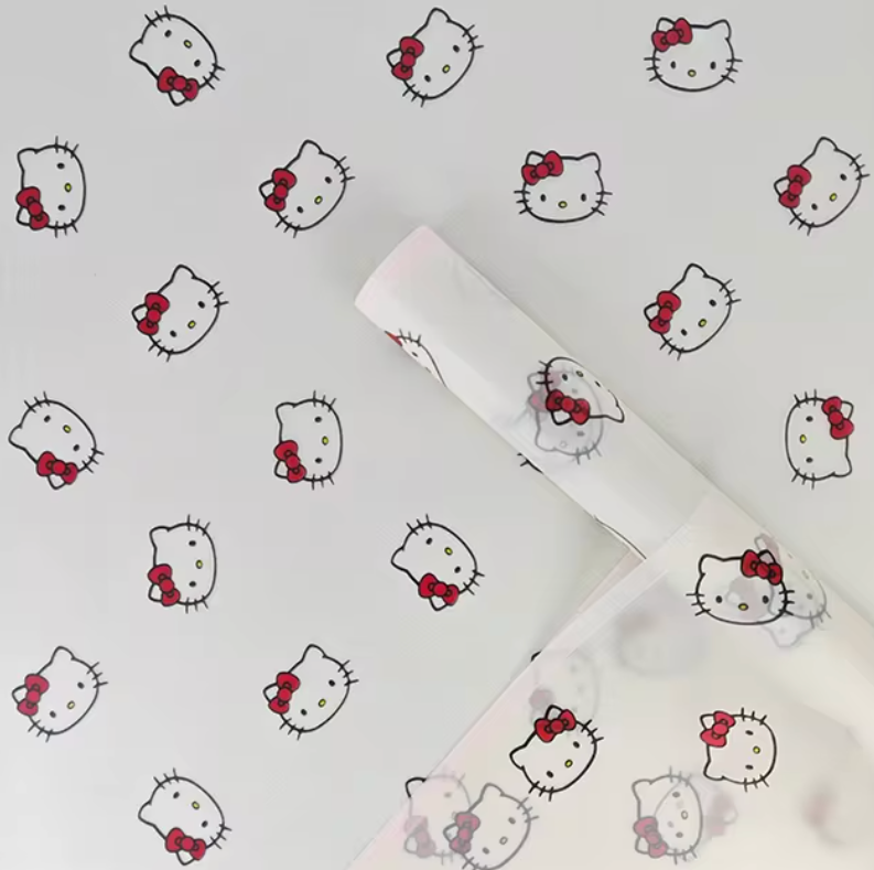 Hello Kitty Floral Wrapping Paper