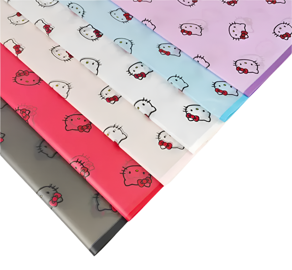 Hello Kitty Floral Wrapping Paper