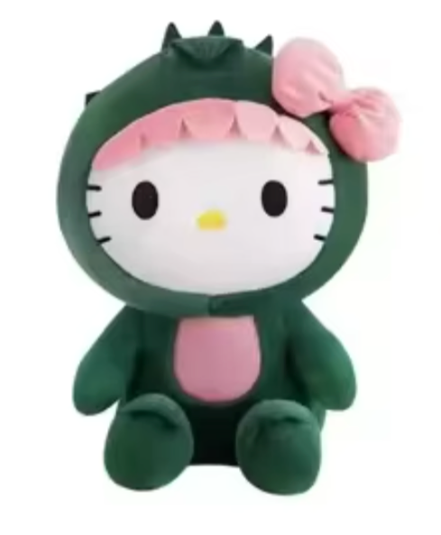 Dinosaur Hello Kitty Plushie