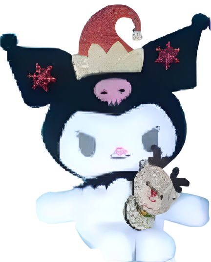 Kuromi Christmas Plushie