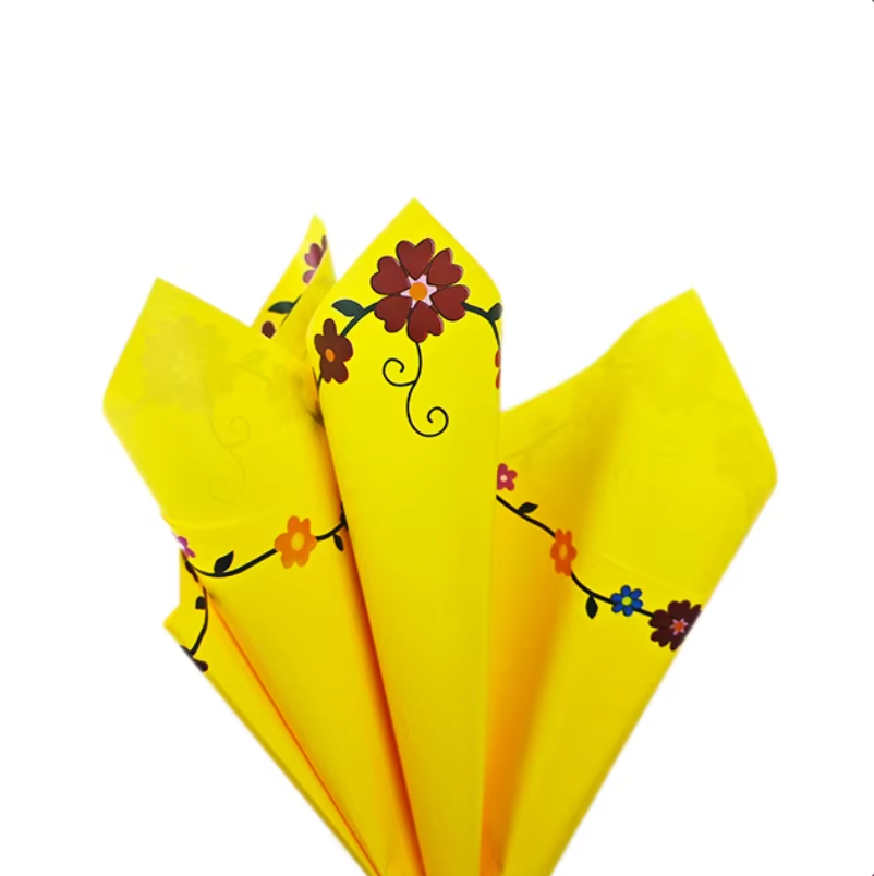 Flower Color Floral Wrapping Paper