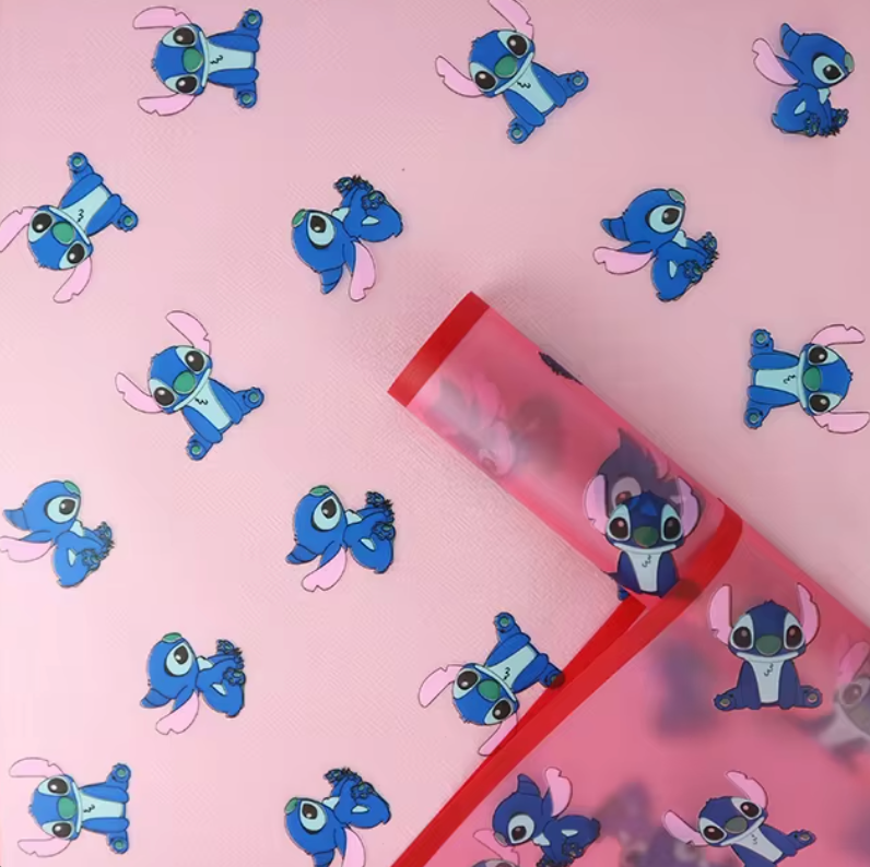 Stitch Floral Wrapping Paper