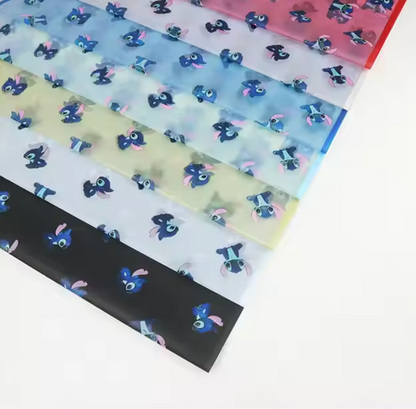 Stitch Floral Wrapping Paper