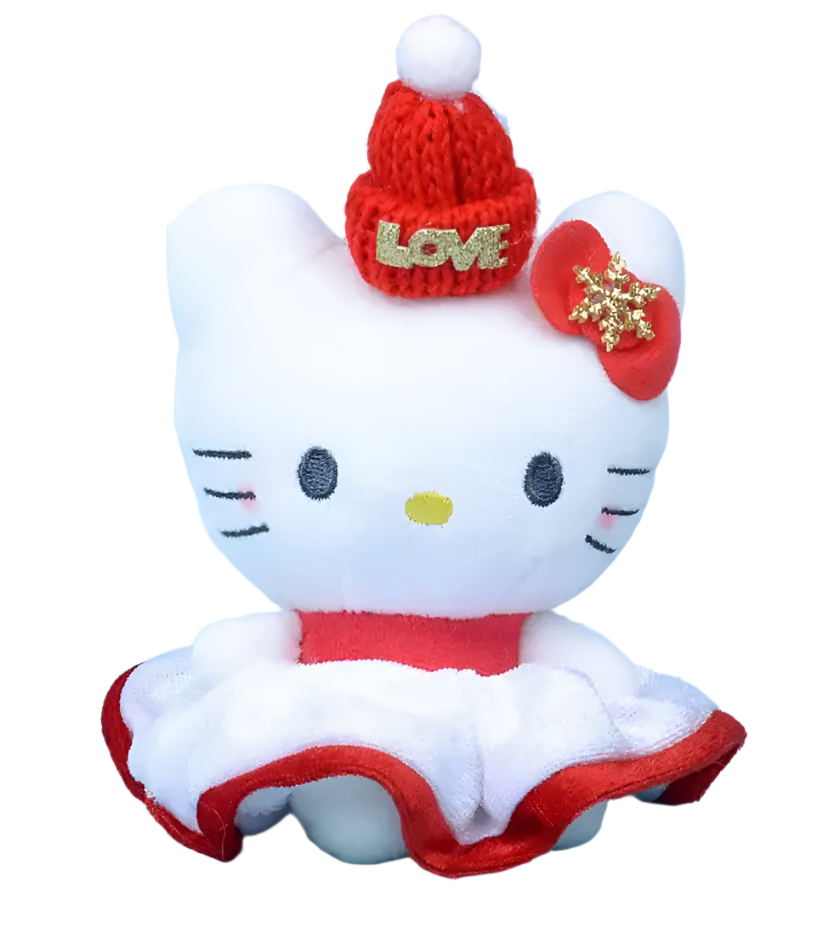 Hello Kitty Christmas Dressed