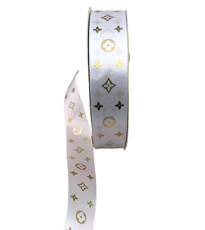 LV Luxury Floral Ribbon