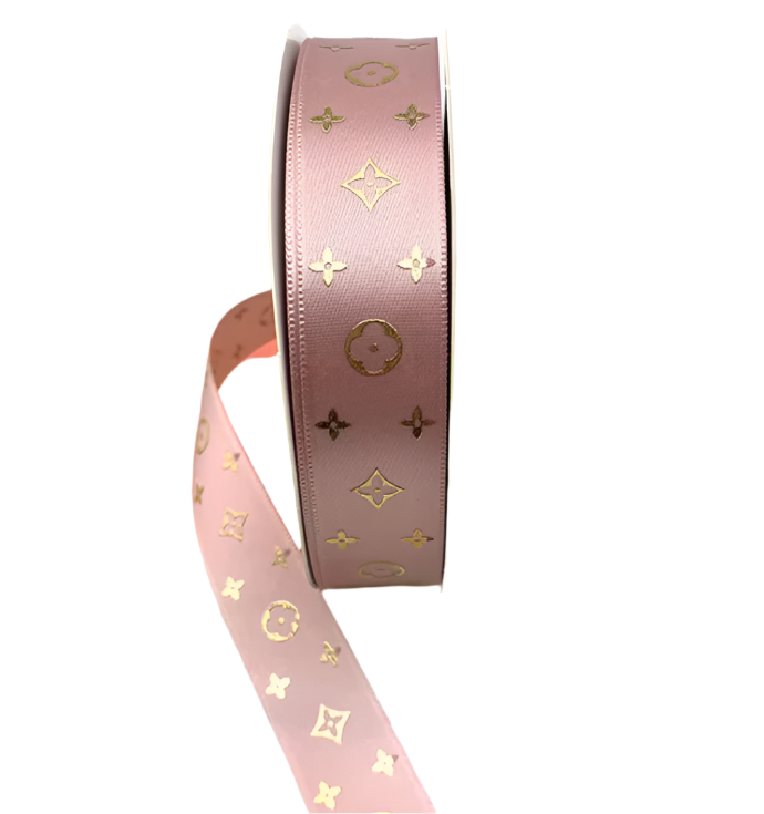 LV Luxury Floral Ribbon