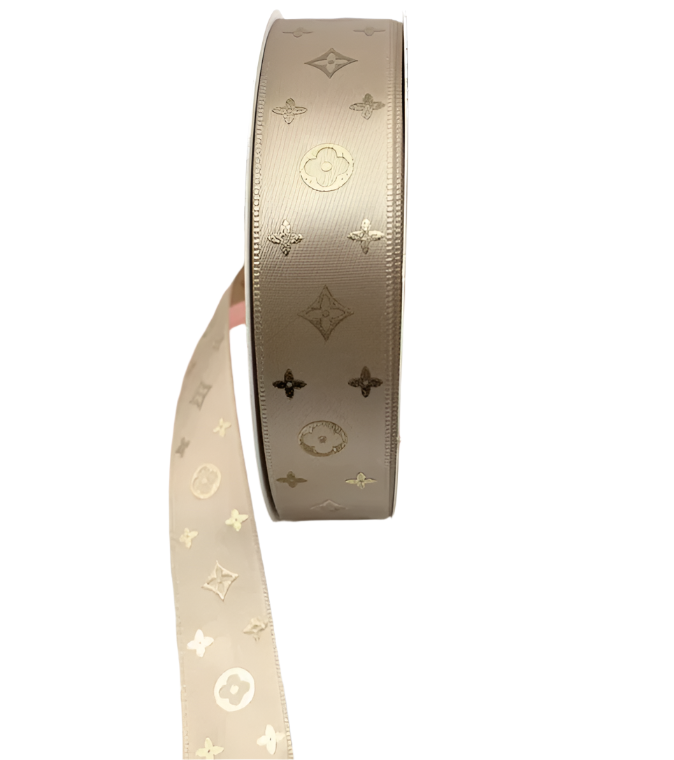 LV Luxury Floral Ribbon