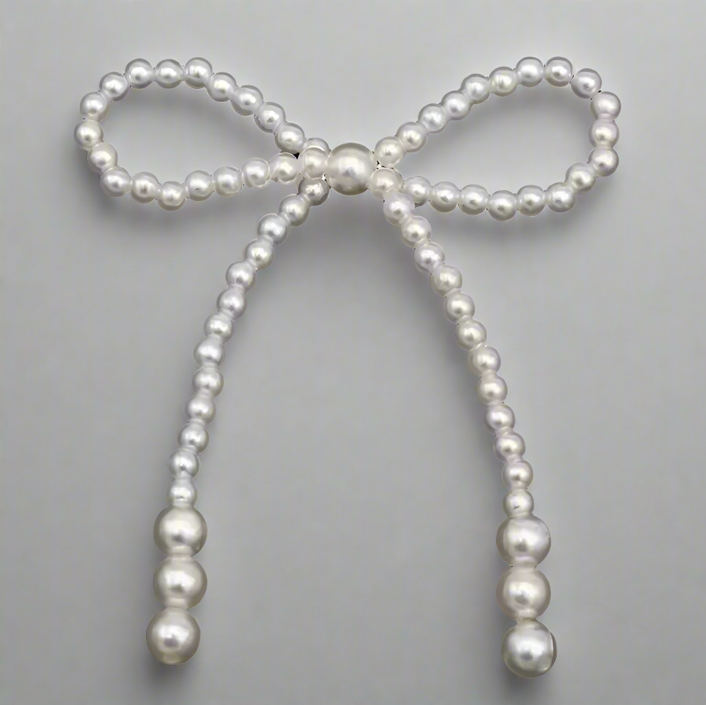 Pearl Bows for Bouquets