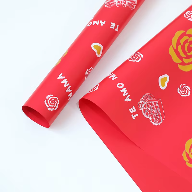 "Te Amo Mama" Floral Wrapping Paper