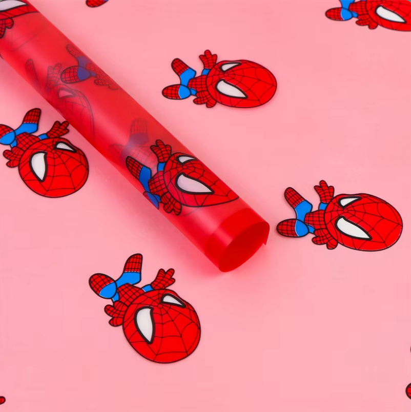 SpiderMan Floral Paper
