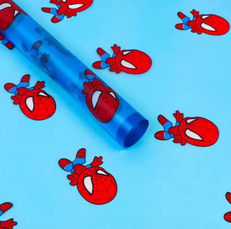 SpiderMan Floral Paper