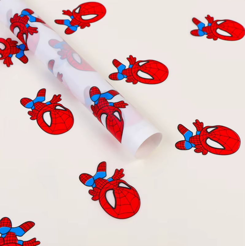 SpiderMan Floral Paper