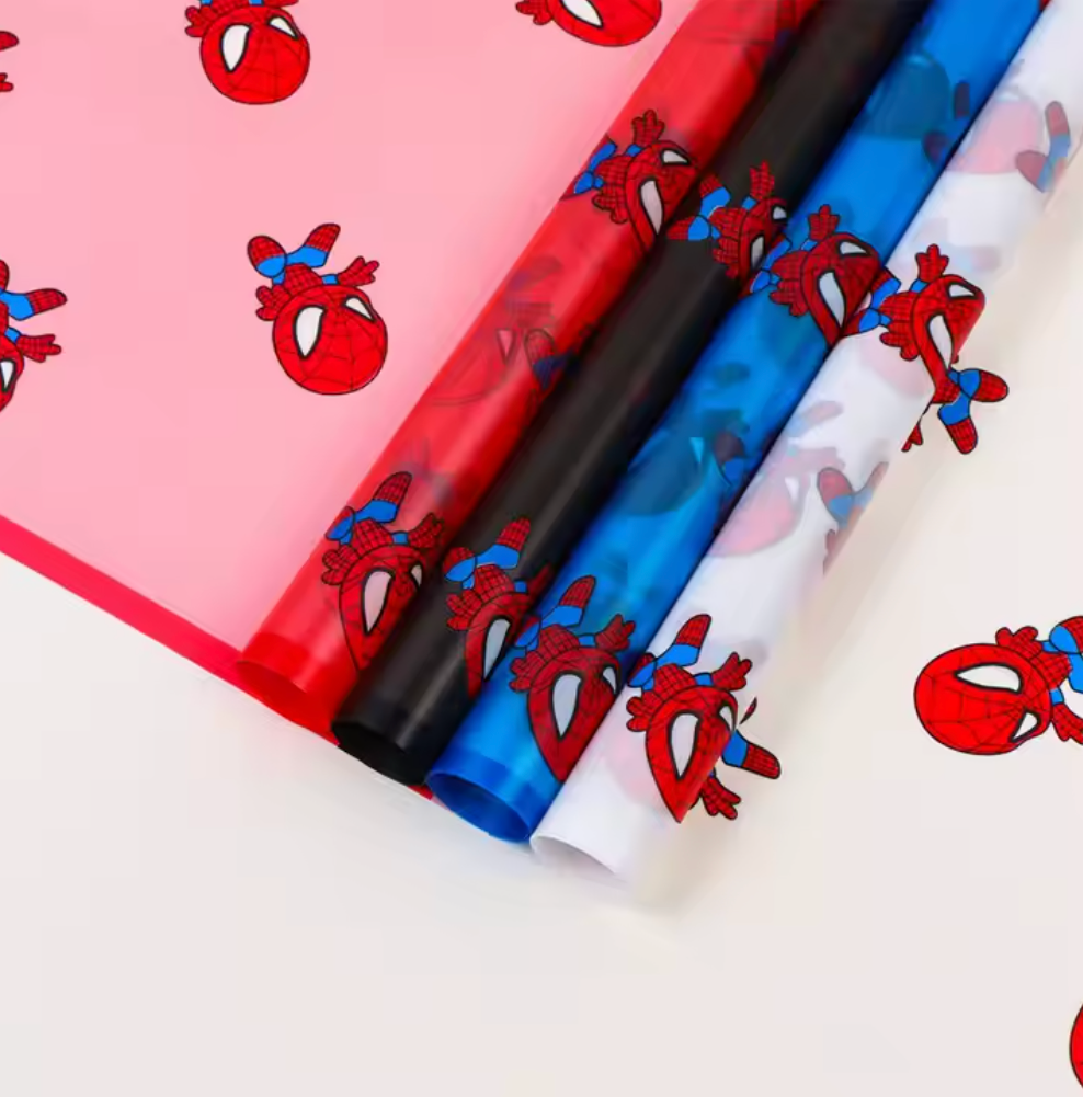SpiderMan Floral Paper