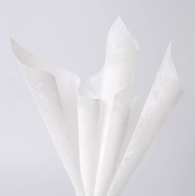 Papel de regalo floral de seda