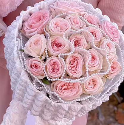 Cloth Floral Bouquet Wrap