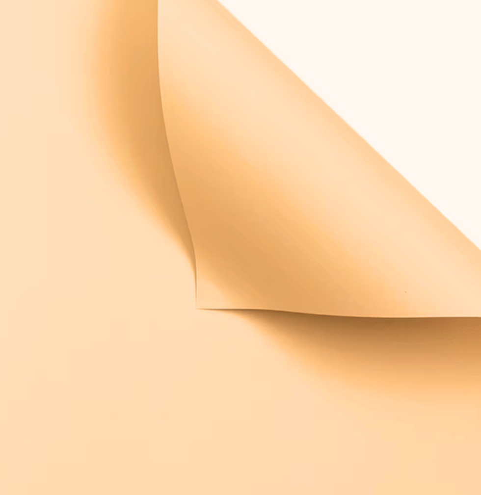 Solid Color Floral Wrapping Paper